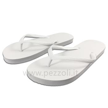 White Pair Flip Flops Slippers man €1,30 (Box 50 pair)