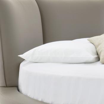 ROUND Sheets with elastic white
