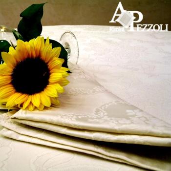 Tovagliato in misto cotone Scorpion Avorio per hotel e ristorante