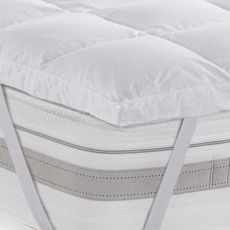 SOFT TOPPER PIUMINO 200X200 H5/8cm coprimaterasso c/elastici