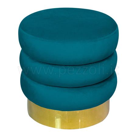 POUF velvet cream 38x38 - photo 2