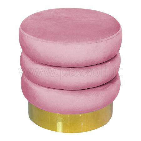 POUF velvet cream 38x38 - photo 3