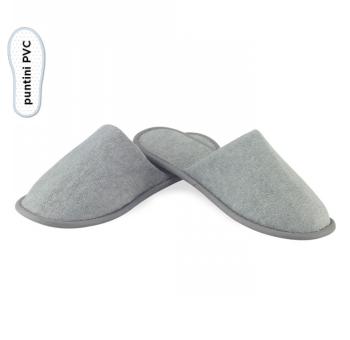 Easy SoftGrey Pair Close Slippers €0,80 (Box 100 pair)