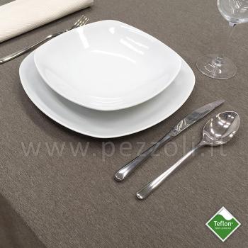MELANGE Tablecloth Antispot Plain Color cm 140x180