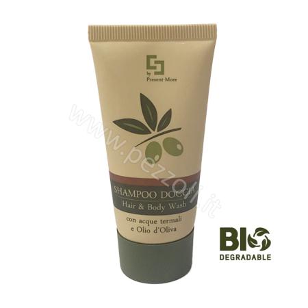 B.Oil Bio Shampoo Doccia con acque termali tubetto 30ml €0,30cad (box150pz) - foto 2