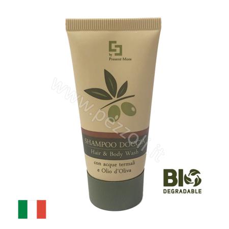 B.Oil Bio Shampoo Doccia con acque termali tubetto 30ml €0,30cad (box150pz) - foto 1