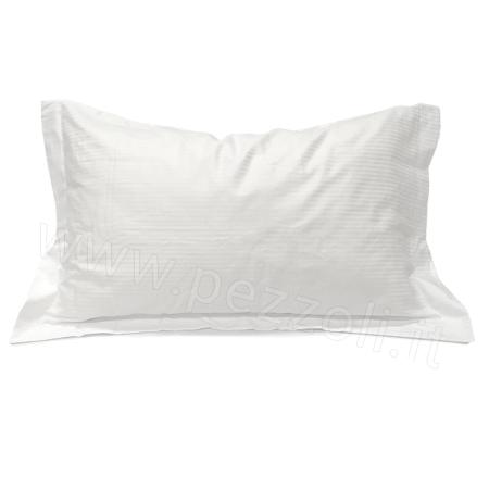 White Stripe Pillowcase with bourdon