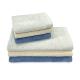 SIENA Set Asciugamani 1+1 spugna di puro cotone 420gr/mq